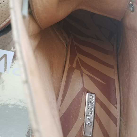 Matiko Sharon Hidden Wedge Boot in Light Brown - Picture 3 of 7